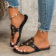 Summer The New Ladies Flip-Flops for Leisure Holiday Beach Toe-Clip Plus Size Flat Slippers for Women Designer Shoes Slippers Summer The New Ladies Flip-Flops for Leisure Holiday Beach Toe-Clip Plus Size Flat Slippers for Women Designer Shoes Slippers