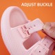 Fashion Buckle Thick Platform Slippers Women Home Soft Sole eva Cloud Slides Sandals Woman 2025 Summer Non Slip Beach Flip Flops Fashion Buckle Thick Platform Slippers Women Home Soft Sole eva Cloud Slides Sandals Woman 2025 Summer Non Slip Beach Flip Flops