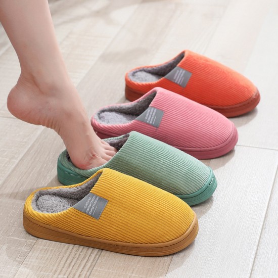 2024 Men's Home Simple Slippers for Autumn and Winter Indoor Anti-Slip Warm Slippers with Wear-Resistant Soles Comfy Home Shoes 2024 Men's Home Simple Slippers for Autumn and Winter Indoor Anti-Slip Warm Slippers with Wear-Resistant Soles Comfy Home Shoes