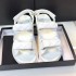 2025 summer new Velcro sandals women's small fragrant style versatile sports style sandals thick sole heightening Roman shoes