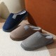 2024 Men's Home Simple Slippers for Autumn and Winter Indoor Anti-Slip Warm Slippers with Wear-Resistant Soles Comfy Home Shoes 2024 Men's Home Simple Slippers for Autumn and Winter Indoor Anti-Slip Warm Slippers with Wear-Resistant Soles Comfy Home Shoes