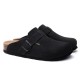 Kidmi New Women Clogs Men Clogs Suede Slippers Fashion Cork Footbed Leather Slippers Classic Mules Soft Antiskid House Slippers Kidmi New Women Clogs Men Clogs Suede Slippers Fashion Cork Footbed Leather Slippers Classic Mules Soft Antiskid House Slippers