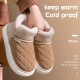Winter thick soled anti slip warm cotton shoes with fleece bag and cotton slippers for external wear Winter thick soled anti slip warm cotton shoes with fleece bag and cotton slippers for external wear
