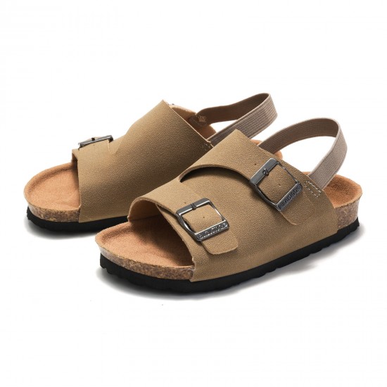 Gacimy New Kids Cork Sandals With Arch Support Fashion Adjustable Buckle Children Clogs Slippers Cute Boys Girls Cork Slippers Gacimy New Kids Cork Sandals With Arch Support Fashion Adjustable Buckle Children Clogs Slippers Cute Boys Girls Cork Slippers