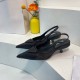 Women Sandals 2025 Spring New Brand Woman Slingback Shoes Fashion Ladies High Heels Elegant Med Heel Pointed Toe Slip on Sandal Women Sandals 2025 Spring New Brand Woman Slingback Shoes Fashion Ladies High Heels Elegant Med Heel Pointed Toe Slip on Sandal