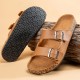 Fashion Classic Unisex Slippers For Men Comfortable Summer Cork Shoes For Men Outdoor Sandals Microfiber Plus Size 36-46 Fashion Classic Unisex Slippers For Men Comfortable Summer Cork Shoes For Men Outdoor Sandals Microfiber Plus Size 36-46