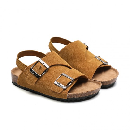 Gacimy New Kids Cork Sandals With Arch Support Fashion Adjustable Buckle Children Clogs Slippers Cute Boys Girls Cork Slippers Gacimy New Kids Cork Sandals With Arch Support Fashion Adjustable Buckle Children Clogs Slippers Cute Boys Girls Cork Slippers
