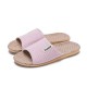 Linen Slippers Men's Indoor Home Silent Home Use Four Seasons Cotton Linen Slippers Ladies New Summer Linen Slippers Men's Indoor Home Silent Home Use Four Seasons Cotton Linen Slippers Ladies New Summer
