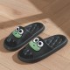 Summer Beach Slides Bathroom Anti Slip Slipper Non-Slip Home Flip Flops Cartoon Frog Soft Sandals Summer Beach Slides Bathroom Anti Slip Slipper Non-Slip Home Flip Flops Cartoon Frog Soft Sandals