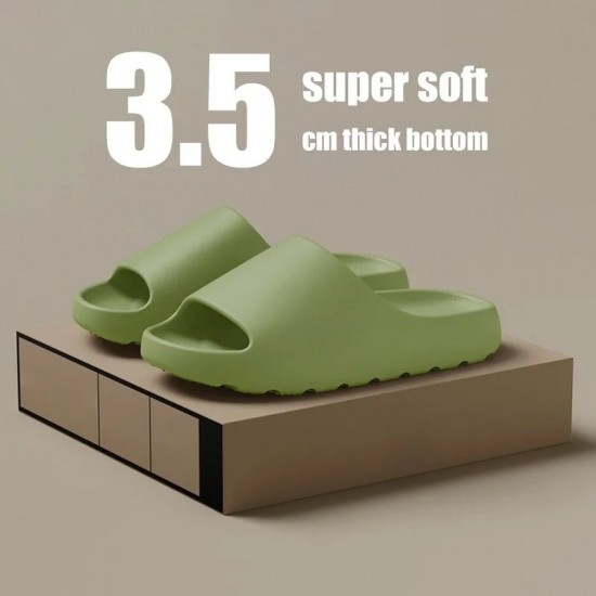 Coconut Slippers Cloud Thick-soled Sandals Summer Fashion Soft Bottom Beach Men Slippers Women's Sandals EVA Slides Coconut Slippers Cloud Thick-soled Sandals Summer Fashion Soft Bottom Beach Men Slippers Women's Sandals EVA Slides