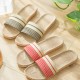 Home slippers for women anti slip flooring for summer indoor linen slippers for men home linen slippers cool slippers Home slippers for women anti slip flooring for summer indoor linen slippers for men home linen slippers cool slippers
