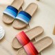 Home slippers for women anti slip flooring for summer indoor linen slippers for men home linen slippers cool slippers Home slippers for women anti slip flooring for summer indoor linen slippers for men home linen slippers cool slippers