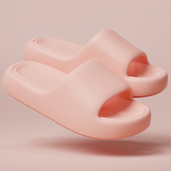 Fashion Solid Color Summer Unisex Home Shoes Soft Sandals For Men And Women Slippers Indoor Flip Flops Fashion Solid Color Summer Unisex Home Shoes Soft Sandals For Men And Women Slippers Indoor Flip Flops