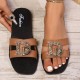Women Luxury Fashion Single Band Slides Minimalist Plain Outdoor Flat Sandals 2025Summer New Sandy Beach Slippers Open Toe Shoe Women Luxury Fashion Single Band Slides Minimalist Plain Outdoor Flat Sandals 2025Summer New Sandy Beach Slippers Open Toe Shoe